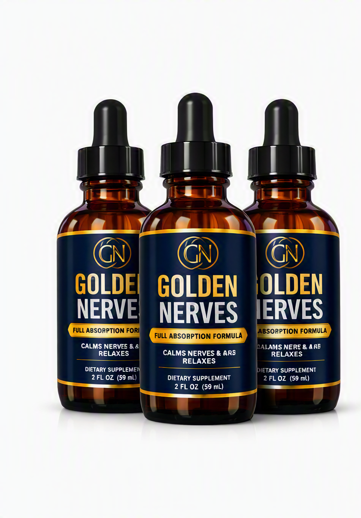Golden Nerves 3 bottle pack