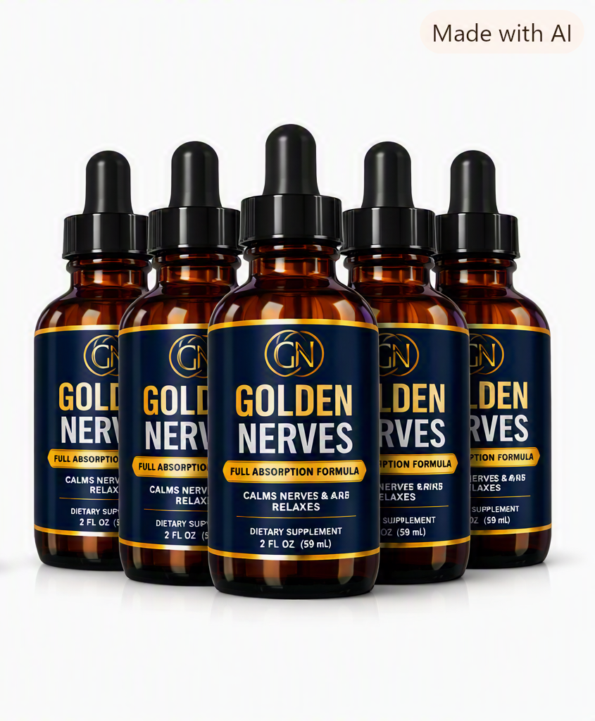 Golden Nerves bottles